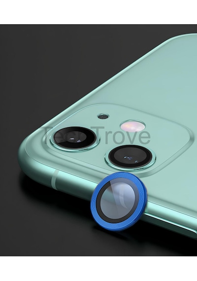 Apple İphone 12 Kamera Lens Koruyucu Parmak İzi Bırakmayan A+ Kalite Lacivert
