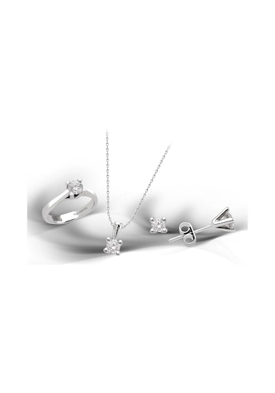 Kuyumcudükkani Tektaş Mini Set -24029-w-w 18 Beyaz
