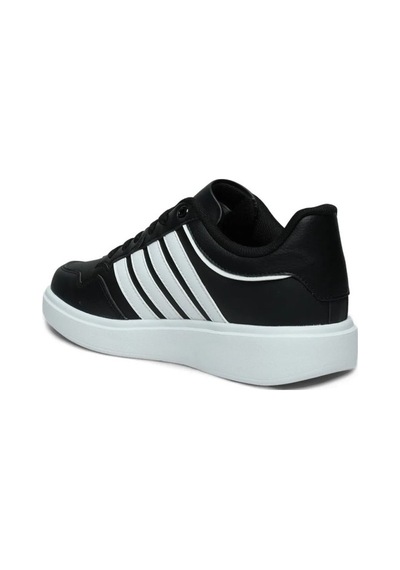 Best Of 2079-26 Cilt Deri Anatomik Erkek Sneaker Siyah Beyaz Siyah
