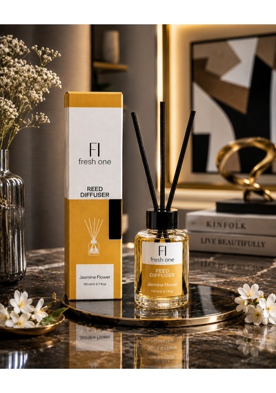 Jasmine Çubuklu Oda Kokusu 110 Ml Dekoratif Ortam Kokusu Jasmin