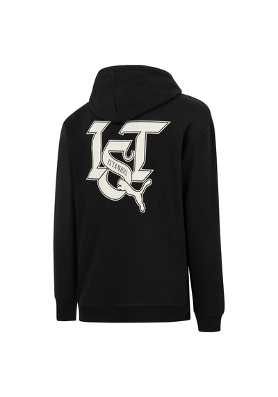 Puma Istanbul Collectıon Grafik Kapüşonlu Sweatshirt 680765 01 Siyah