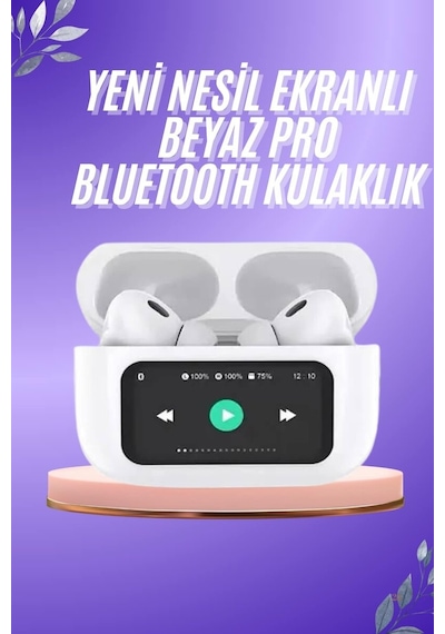 Dokunmatik Ekranlı Anc/enc Yeni Nesil Pro Bluetooth Kulaklık Dokunmatik Ekran 1