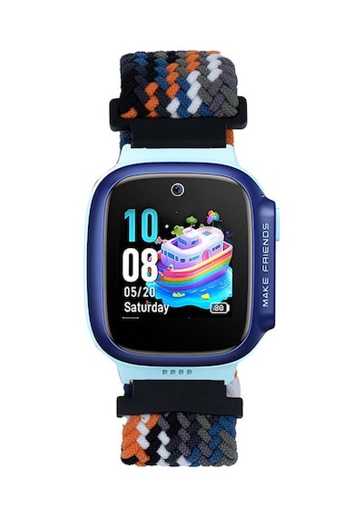 Huawei Watch Gt5 41mm Shrp Krd-139 18mm Çocuklara Özel Örgü Kordon - Sarı