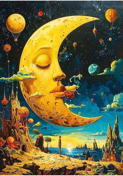 Ayın Düşü 1000 Parça Puzzle