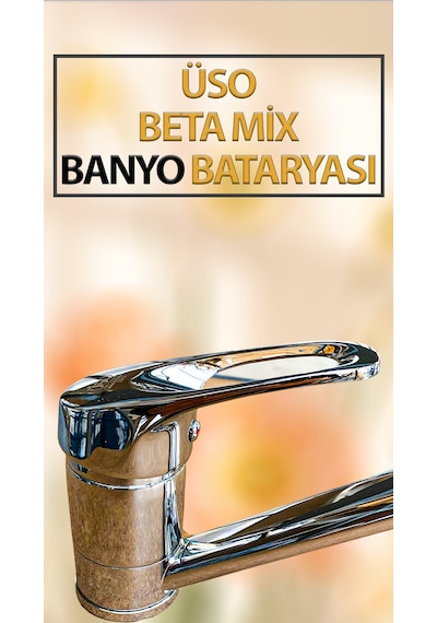 Üso Beta Mix Evye Bataryası Krom