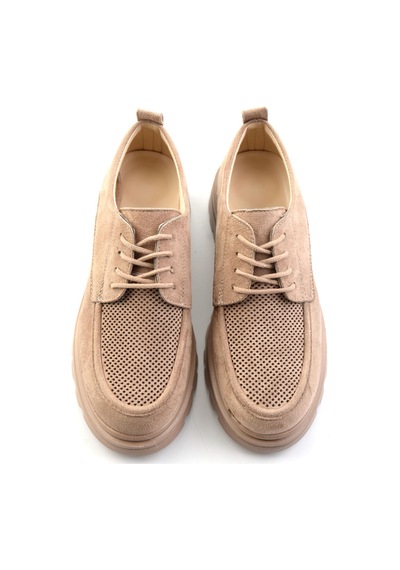 Bambi Vizon Kadın Loafer Ayakkabı K01536103372 Vizon