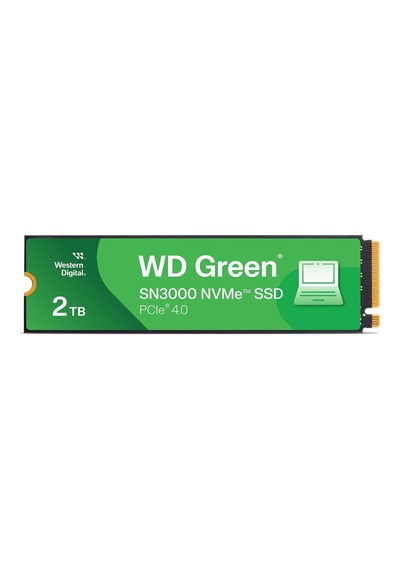Tr Green Sn3000 Nvme 2 Tb 5.000 Mb/sn'ye Kadar Okuma 4.000 Mb/sn'ye Kadar Yazma - Wds200t4g0e