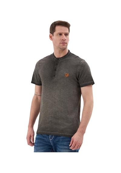 Cipo & Baxx Hakim Yaka Düğmeli Basic Erkek T-shirt Ct835 Ant