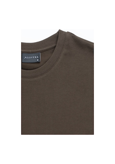 Goffra Kadın Vision Bisiklet Yaka Premium Kalite Yoğun Dokulu Pamuklu T-shirt Kahverengi W101-r0220-06 Goffra Kadın Vision Bisiklet Yaka Premium Kalite Yoğun Dokulu Pamuklu T-shirt Kahverengi W101-r0220-06