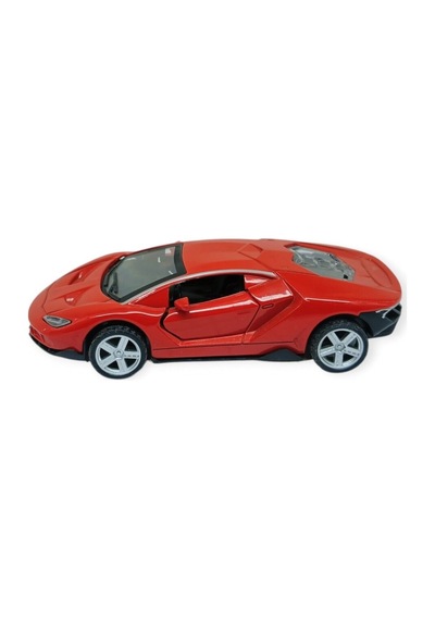 Çek Bırak Metal Arabalar 12 Cm - 6632-40 - Kırmızı Siyah
