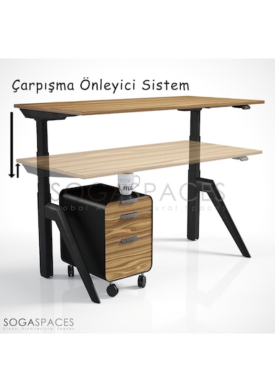 Regula Desk Dandy M - Elektrikli Yükseklik Ayarlı Çalışma Masası, Sıradışı Tasarım, Çift Motorlu Bluetooth K Diğer Regula Desk Dandy M - Elektrikli Yükseklik Ayarlı Çalışma Masası, Sıradışı Tasarım, Çift Motorlu Bluetooth K Diğer