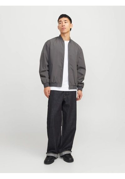 Jack & Jones Jack&jones Jjecharge Erkek Bomber Ceket 12268608 Gri