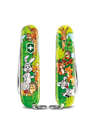 Victorinox My First Tavşan Desenli Kamp Çakı-Boyama Kitabı 0.2373.E2 Çok Renkli
