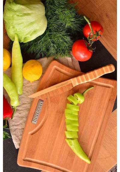 Bambum Vasko Kesme Steak Tahtası Küçük B2540 Krem