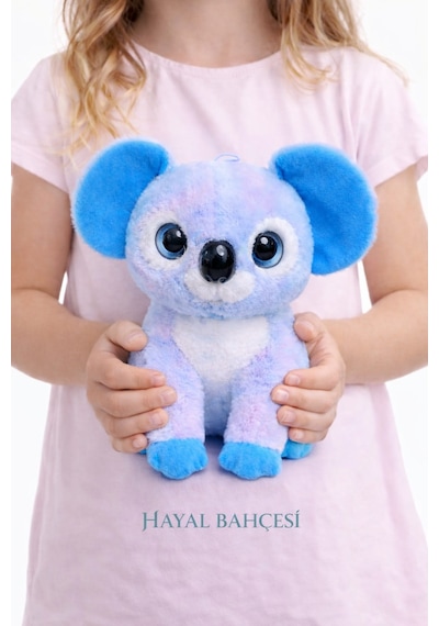 Koala Peluş Oyuncak 30 Cm Açık Mavi