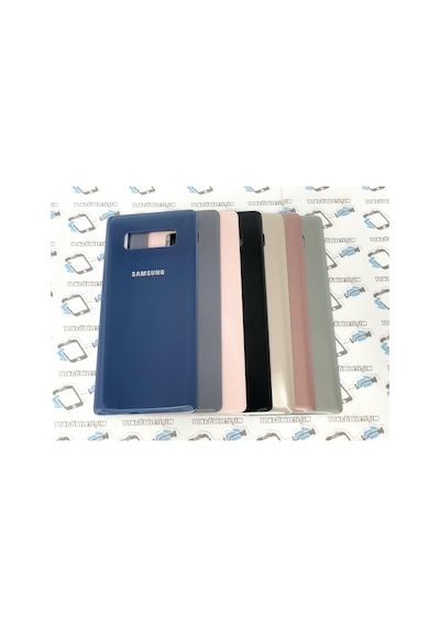 Samsung Uyumlu Galaxy Note 8 Arka Pil Batarya Kapağı (Cam) (155279003)