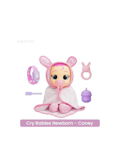 Cry Babies Newborn Coney Bebek Ağlayan, Etkileşimli Oyuncak