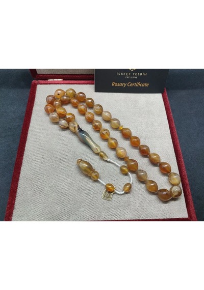 İskeçeli Cemi L Usta Eseri 30.15 Gr. İri Boy Dağ Ceylanı Boynu Açık Gri
