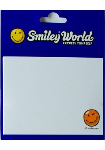 Yapışkanlı Not Kağıdı Smiley Desenli 50 Yaprak 100x75