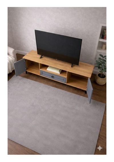 Antrasit Tv Ünitesi Tv Sehpası 140 Cm