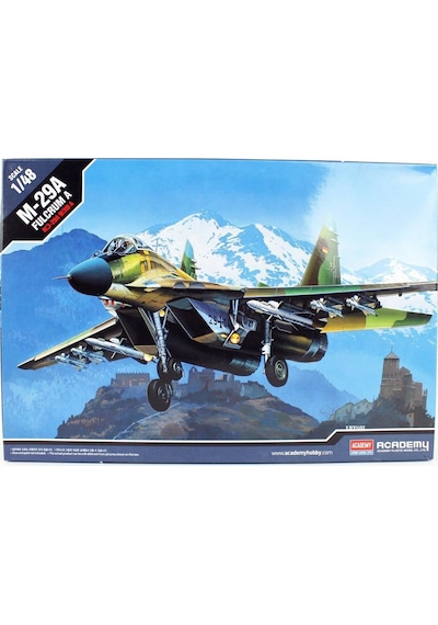 Academy 12263 1/48 Ölçek, M-29a Fulcrum A Savaş Uçağı, Plastik Model Kiti-51202