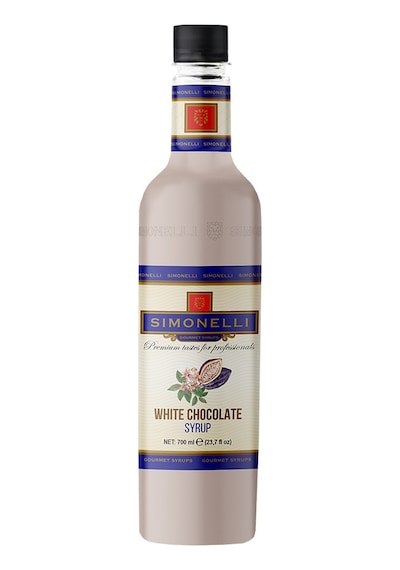 Simonelli Beyaz Çi̇kolata Kahve Şurubu 700 ML + Pompa