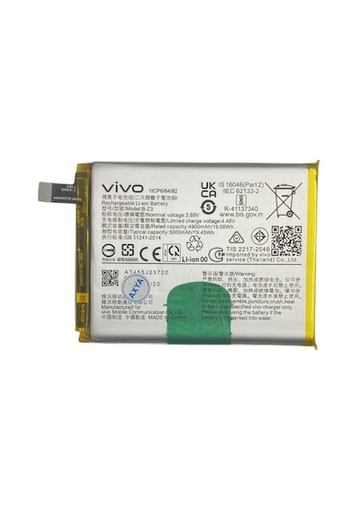 Vivo Y78 Plus Pil Batarya B-z3 5000 Mah Senalstore