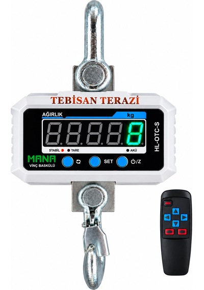 Hana Vinç Baskül 3ton 200gr Tartım Otc-s