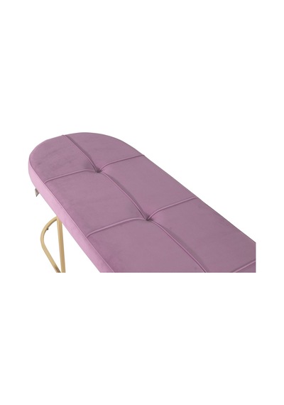 Viego Gold Collection- Pembe Kapitoneli Chester Model Puf & Bench & Koltuk & Uzun Makyaj Puff & Yatak Ucu