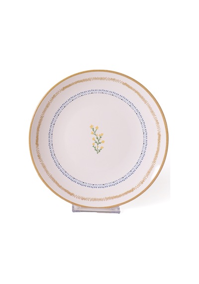 Keramika Sun Flowers Pasta Tabağı 20 Cm 4 Adet 23973 Çok Renkli