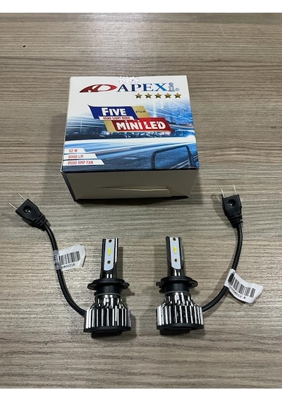 Apexi Five Star H7 Mini Led Xenon H7 Slım Led Şimşek Etkili