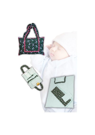 Anne Ve Bebek İçin Çok Amaçlı Seyahat Çantası Haki - 674198603 Haki