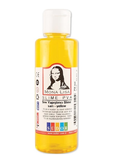 Südor Mona Lisa Slime Tutkalı 70 Ml Sarı 5 Adet