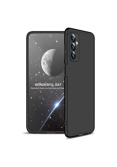 Samsung Uyumlu Galaxy M23 Kılıf Zore Ays Kapak Siyah