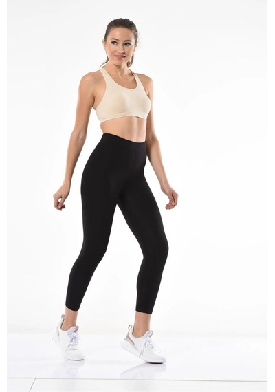Eren Style Dynamic Leggins Termal Kışlık Pamuklu Esnek Likralı Tayt-1148-1149-8966 SiYAH