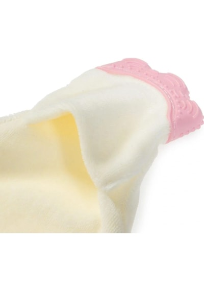 Babyjem Diş Kaşıyıcılı Sevimli Uyku Arkadaşım Pembe
