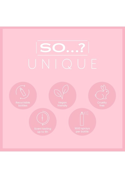 So Unique Coral Daisy Vücut Spreyi 150ml