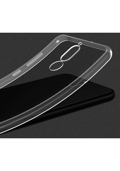 Huawei Mate 10 Lite Kılıf Zore Süper Silikon Kapak-Renksiz