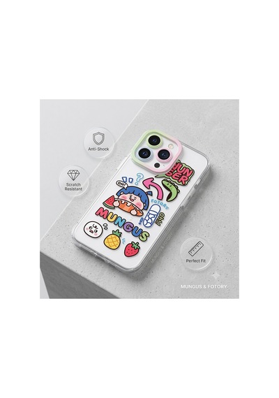 iPhone Uyumlu 13 Pro Kılıf Seti - Sevimli Character Desen Bksft18-19edc2