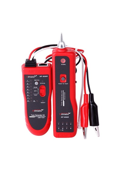 Noyafa Nf-806r Tel İzleyici Rj45 Rj11 Utp Stp Kablo Bulucu Ve Süreklilik Test Cihazı