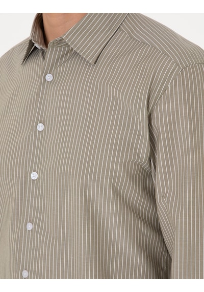 Pierre Cardin Erkek Yeşil Gömlek Desenli 50310777-vr054 Yeşil