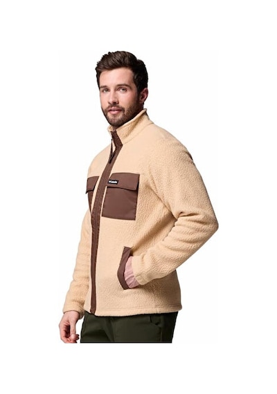 Columbia Juniper Peak Full Zip Fleece Erkek Outdoor Polar Ceket 2131471262 Kahverengi