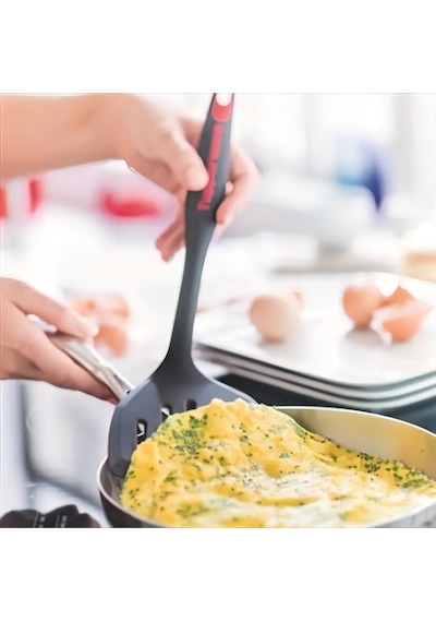 Tupperware Dar Spatula + Geniş Spatula Seti Tupperware 451819792 Siyah