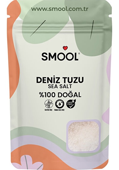 Smool Deniz Tuzu Granül İşlem Görmemiş 1000 Gr