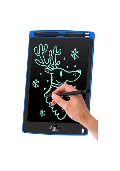8.5 Inç Lcd Digital Çocuk Yazı Çizim Tableti - Mavi