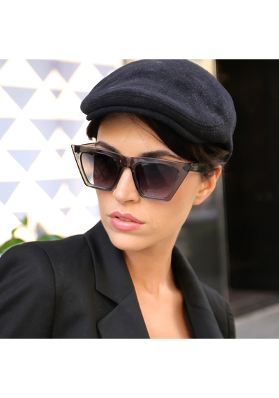 Cat Eye Gri Kadın Güneş Gözlüğü