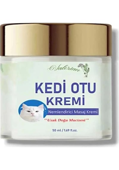 Kedi Otu Kremi Uzak Doğu Mucizesi Doğal Etkili Masaj Krem 50ml