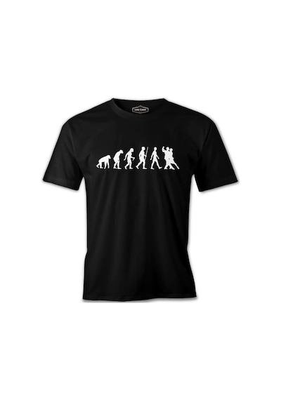 Dance Evoloution Siyah Erkek Tshirt