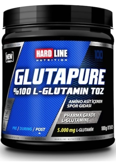 Hardline Glutapure Glutamine 500 Gr Toz L-Glutamine Aromasız