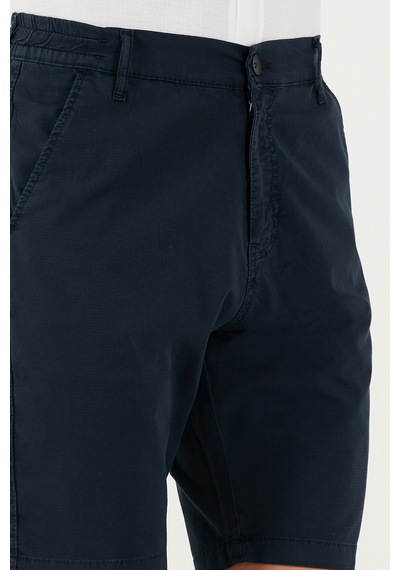 Buratti Pamuklu Slim Tapered Bermuda Erkek Şort 4503S67Smilano Indigo